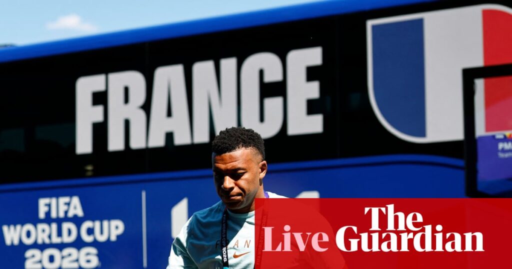 Paraguay v France: World Cup last 16 – live | World Cup 2026