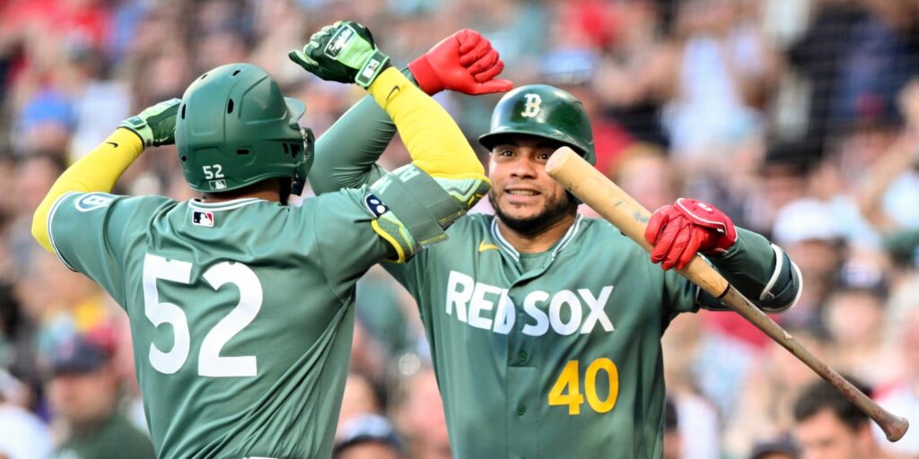 Red Sox win 11th straight game, return to .500 with victory over Rays