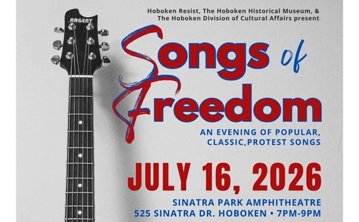 ‘Songs of Freedom’ concert in Hoboken will celebrate classic protest anthems 'Songs of Freedom' concert in Hoboken will celebrate classic protest anthems