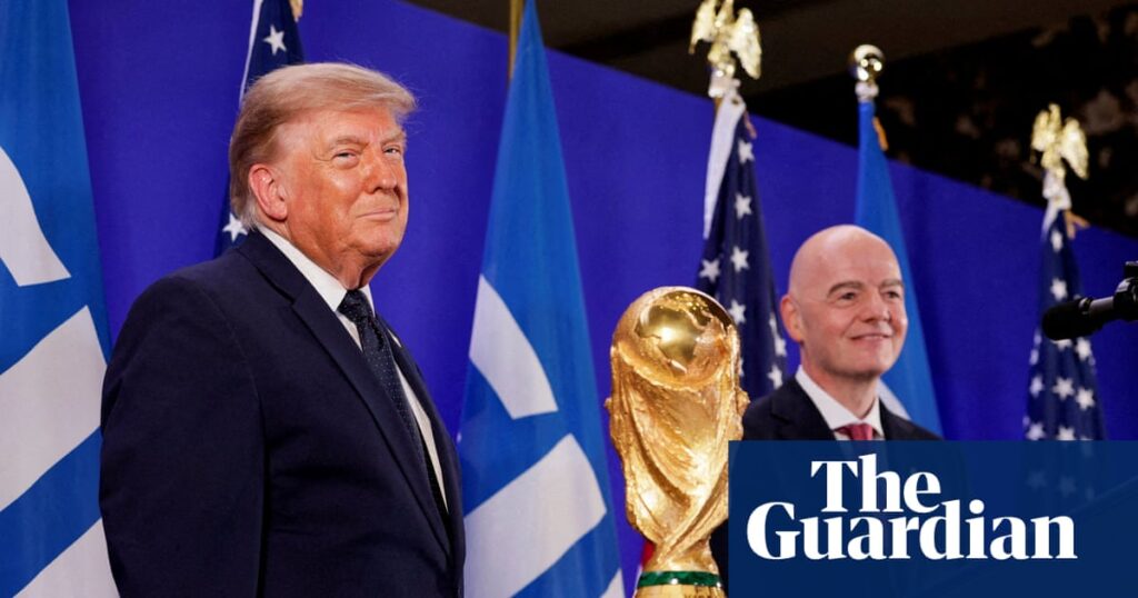 Trump praises Balogun decision, repeats 2020 election falsehoods in appearance with Infantino | Fifa
