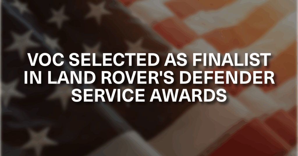 Veterans Outreach Center Selected as Finalist in Land Rover's Defender Service Awards