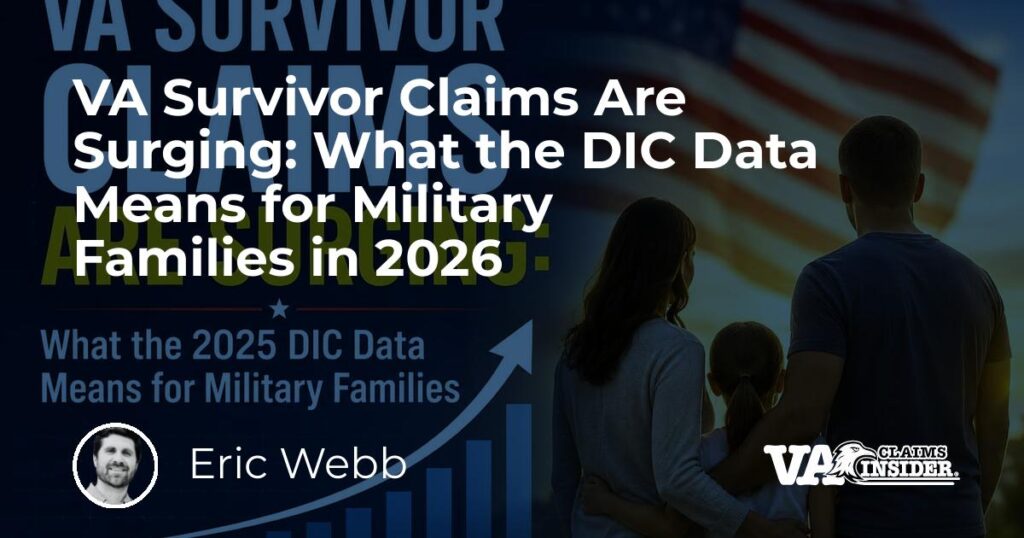 What the DIC Data Means for Military Families in 2026