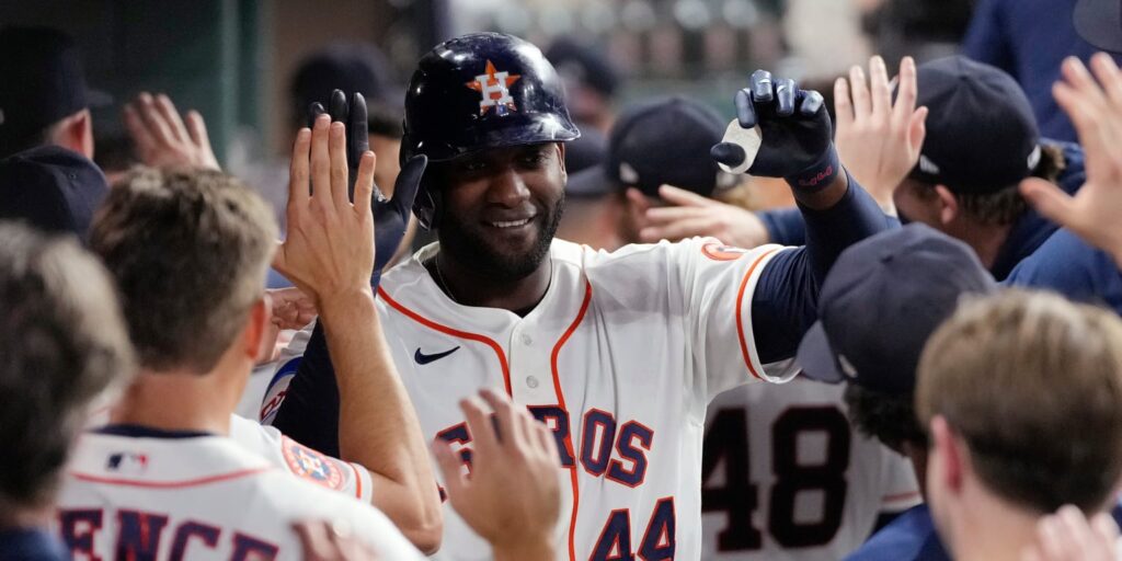 Where Yordan Alvarez stands in chase for Triple Crown Where Yordan Alvarez stands in chase for Triple Crown