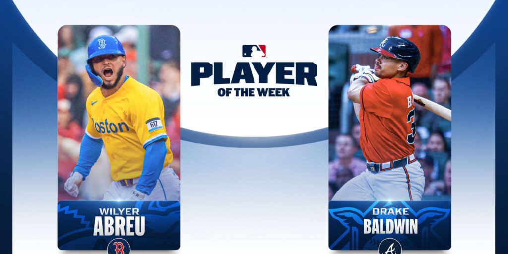 Wilyer Abreu, Drake Baldwin named Players of the Week Wilyer Abreu, Drake Baldwin named Players of the Week