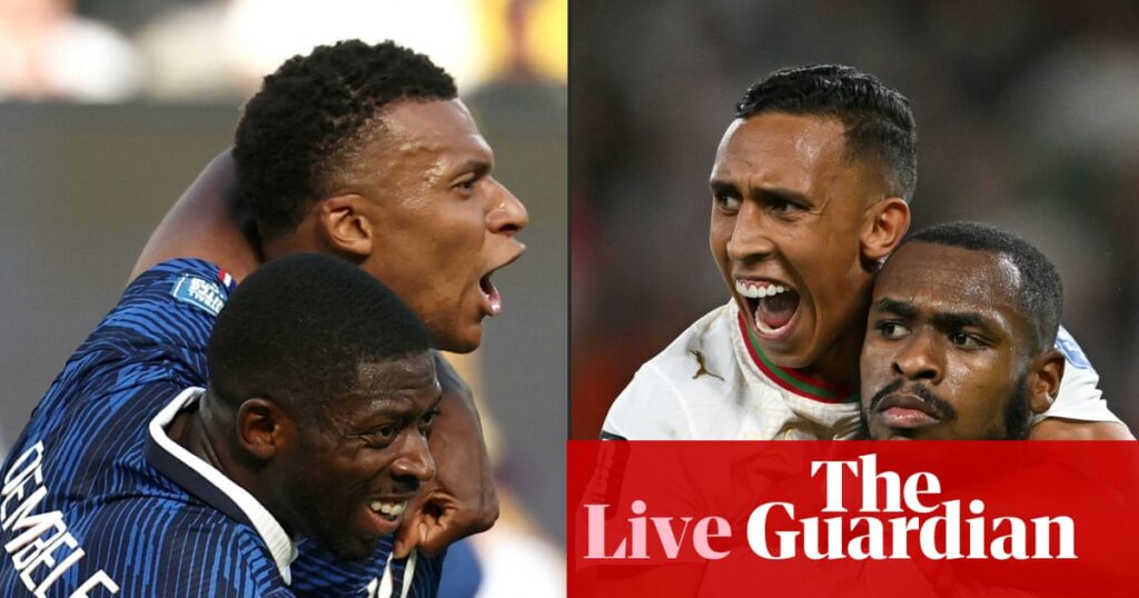 World Cup 2026: France v Morocco quarter-final buildup, Collina defends refereeing – live | World Cup 2026