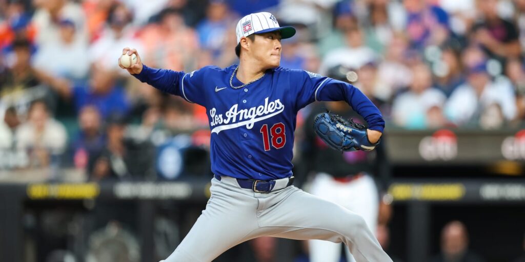 Yoshinobu Yamamoto throws quality start vs. Mets