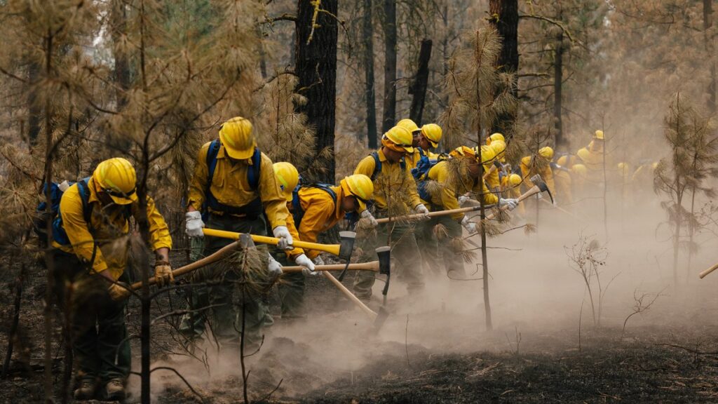 250 active duty soldiers are fighting a wildfire in Washington state 250 active duty soldiers are fighting a wildfire in Washington state