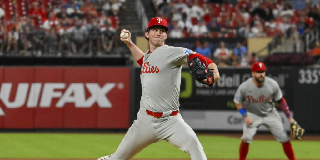 Andrew Painter pitches five no-hit innings in win against Cardinals