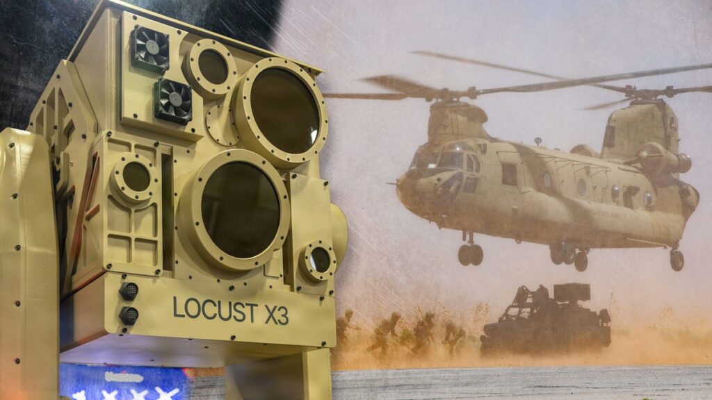 Army may add counter-drone laser weapons to base defenses