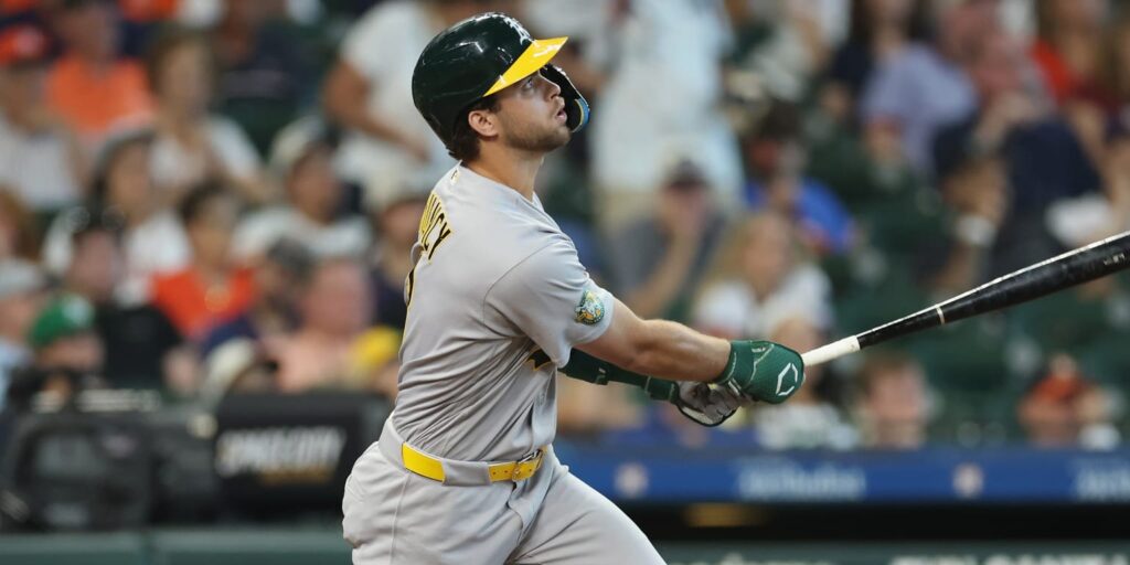 Athletics rally from six-run deficit for series win over Astros