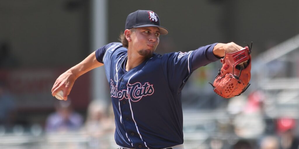 Blue Jays' Nolan Perry throws 3 no-hit innings in first start off IL