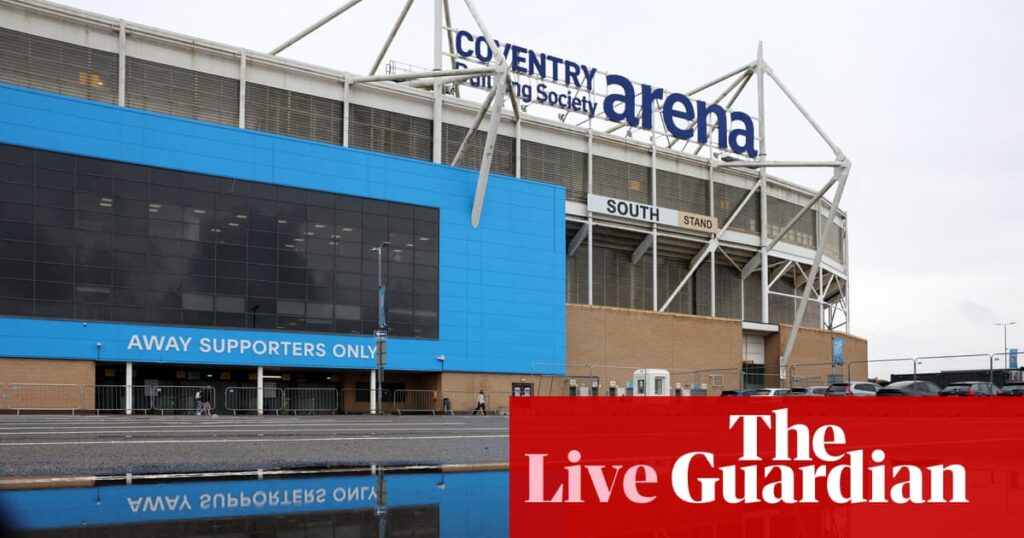 Bournemouth v Everton, Coventry v Hull and more: football clockwatch – live | Soccer