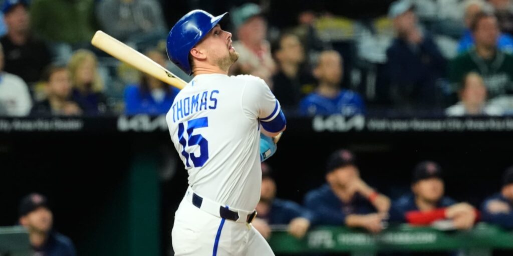 Braves acquiring Lane Thomas, Bailey Falter from Royals (source) Braves acquiring Lane Thomas, Bailey Falter from Royals (source)
