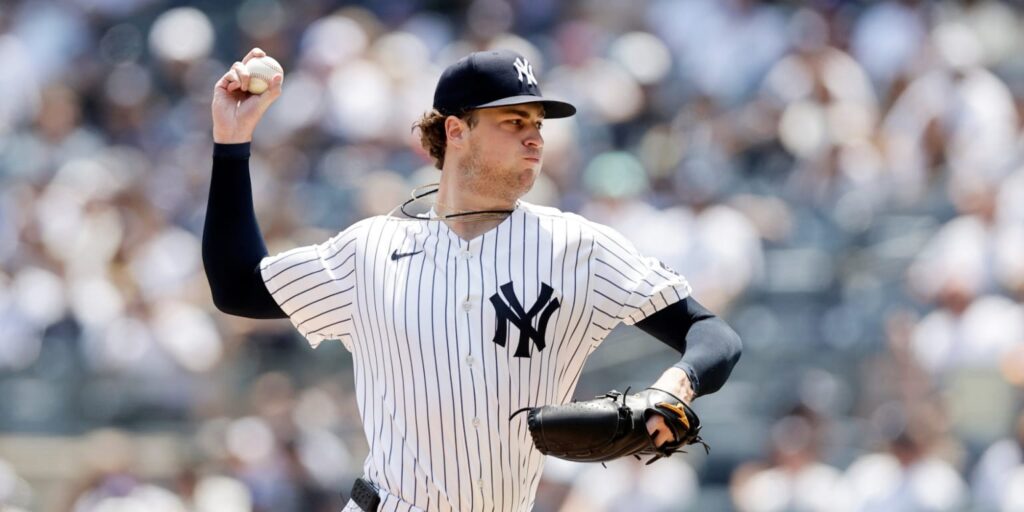 Cam Schlittler throws a 90 mph curveball