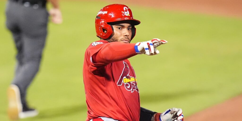 Cardinals' Rainiel Rodriguez in elite company at Double-A