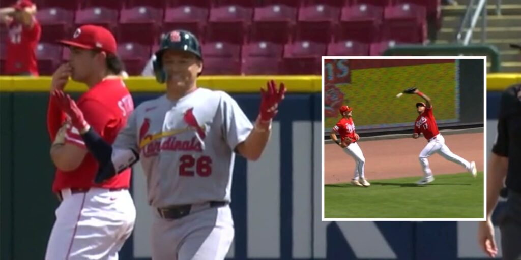 Cardinals score six runs in ninth inning to rally past Reds Cardinals score six runs in ninth inning to rally past Reds