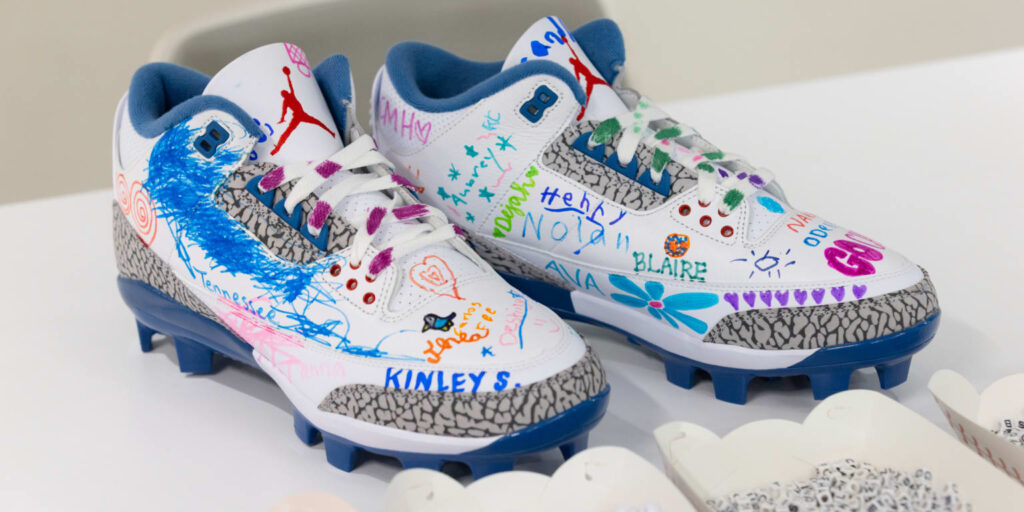 Carter Jensen to wear cleats designed by kids from Children's Mercy