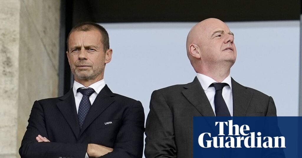 Ceferin brands Infantino’s failed World Cup plan as ‘even worse than the Super League’ | Uefa Ceferin brands Infantino’s failed World Cup plan as ‘even worse than the Super League’ | Uefa
