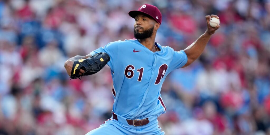 Cristopher Sánchez tosses five innings against Nationals