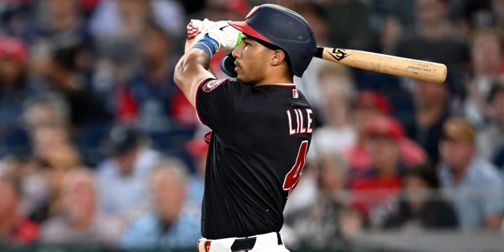 Daylen Lile stays hot against Reds in Nats' win