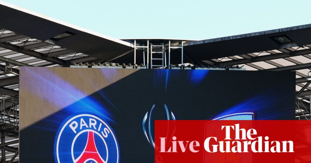 European Super Cup: Paris Saint-Germain v Aston Villa – live | European club football