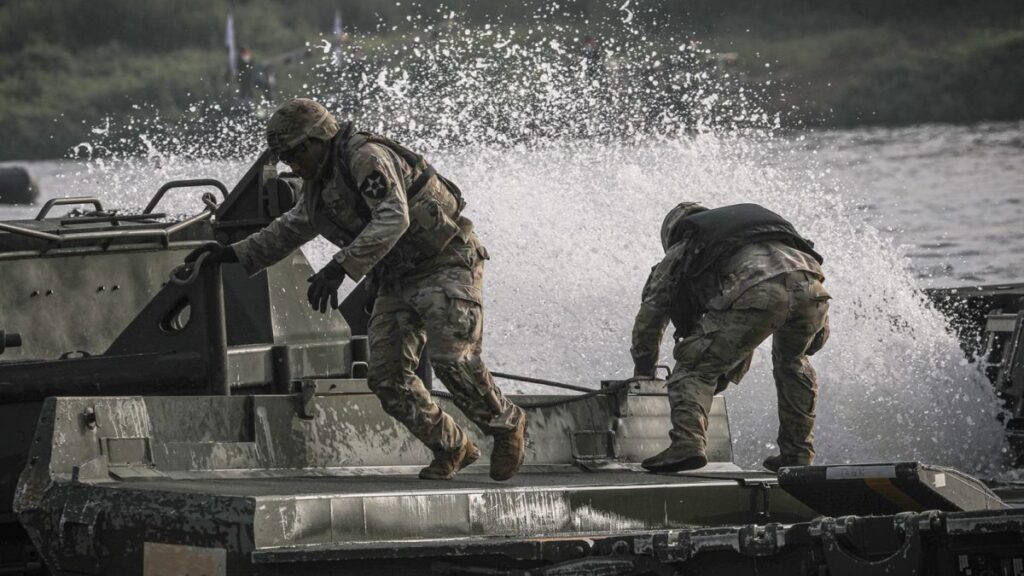Exercise in South Korea continues after Trump orders it curtailed Exercise in South Korea continues after Trump orders it curtailed