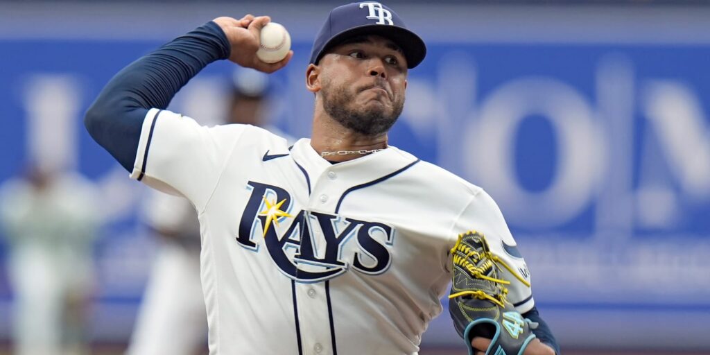 Freddy Peralta solid in fastball-heavy start for Rays