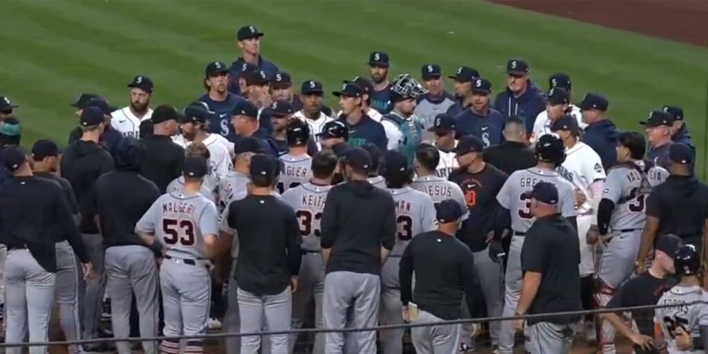 Gabe Speier, Dan Wilson ejected after benches clear in Mariners vs. Tigers