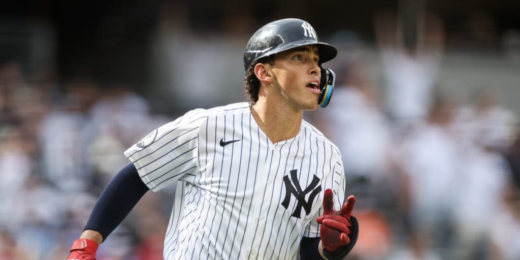 George Lombard Jr. learning from Yankees teammates early in career George Lombard Jr. learning from Yankees teammates early in career