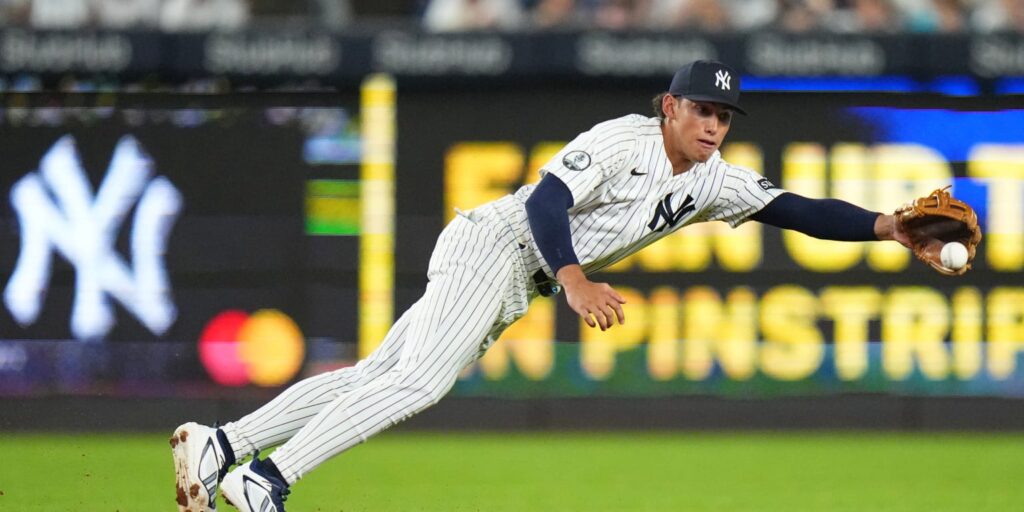 George Lombard Jr. puts defense on display in Yankees' loss