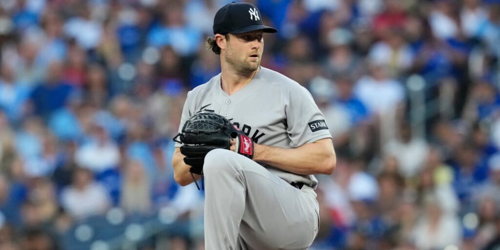 Gerrit Cole pitches 6 strong innings for Yankees vs. Blue Jays