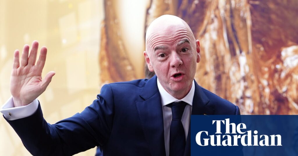 Gianni Infantino ‘has lost Uefa’s confidence’ after Fifa chief scraps World Cup sell-off plan | Gianni Infantino Gianni Infantino ‘has lost Uefa’s confidence’ after Fifa chief scraps World Cup sell-off plan | Gianni Infantino