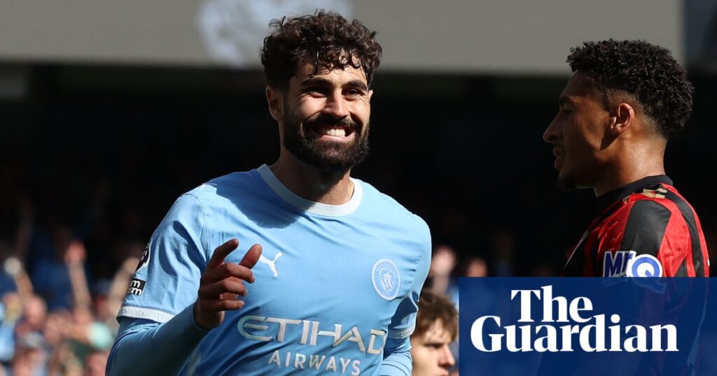 Guéhi and Gvardiol late show earns Manchester City dramatic win against Bournemouth | Premier League