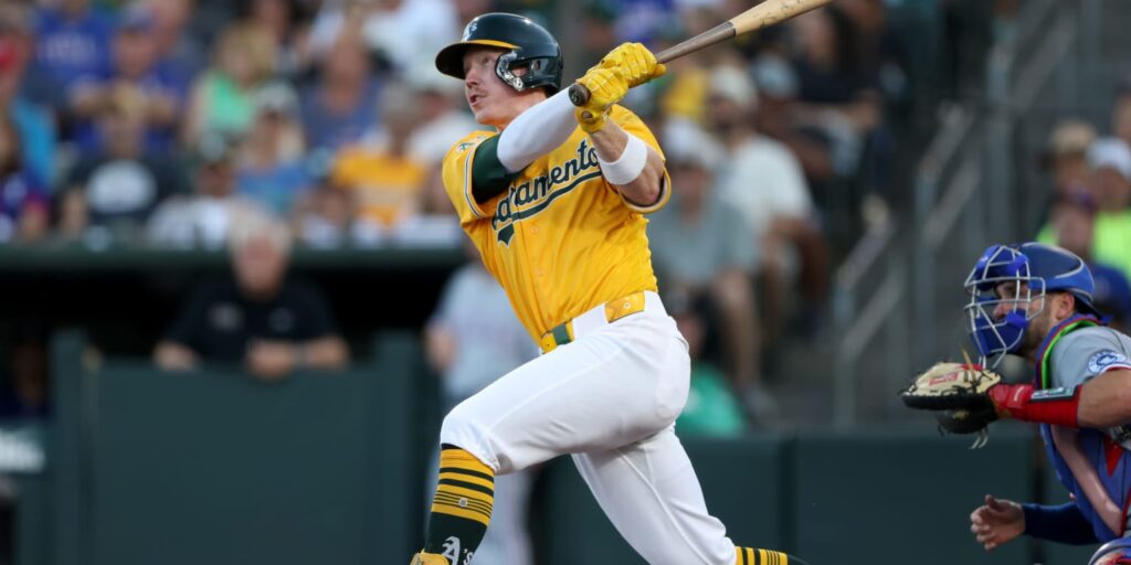 Henry Bolte growing with Athletics in breakout rookie season