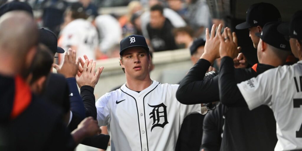 Jackson Jobe rejoins Tigers following Tommy John rehab