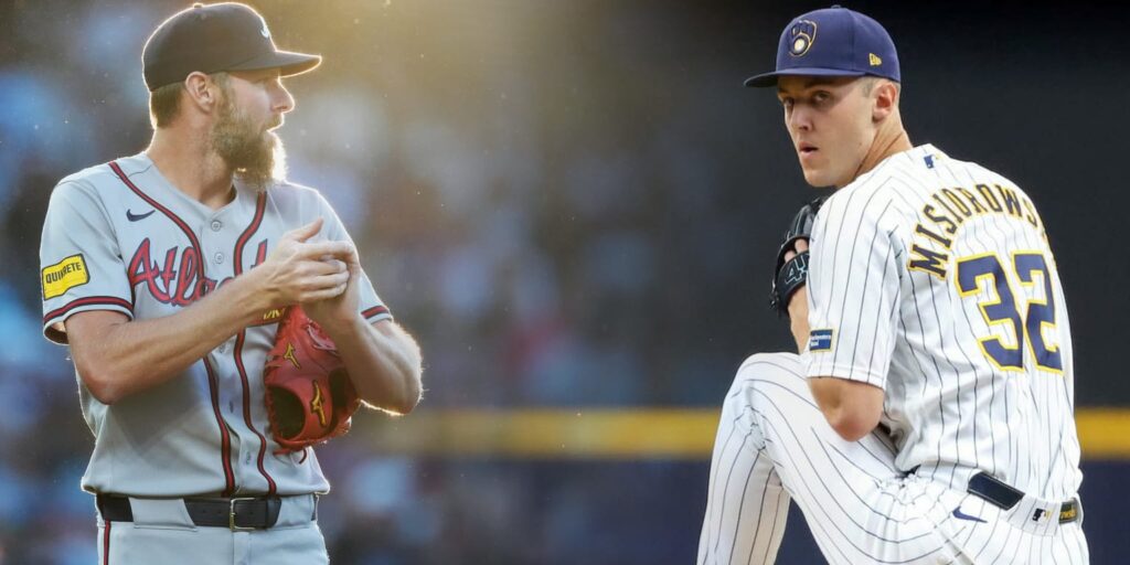 Jacob Misiorowski faces Chris Sale as Brewers host Braves Jacob Misiorowski faces Chris Sale as Brewers host Braves