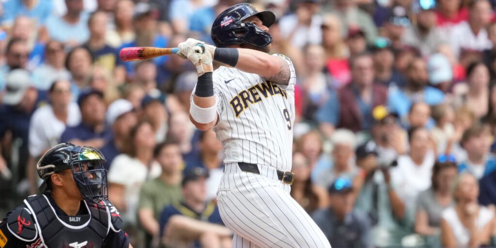 Jake Bauers homers as Brewers beat Braves