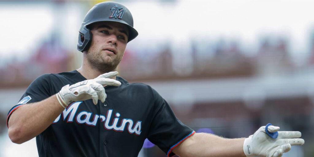 Jakob Marsee has four-hit game in win over Reds