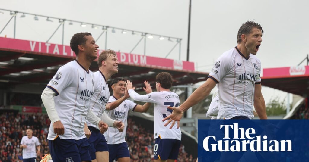 James Tarkowski pounces at the death as Everton deny Bournemouth win | Premier League