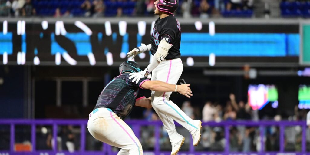 Javier Sanoja’s walk-off single leads Marlins past Nationals Javier Sanoja's walk-off single leads Marlins past Nationals
