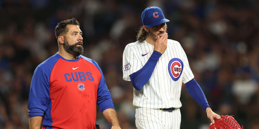 Kevin Gausman exits start vs. White Sox with left thumb cramp