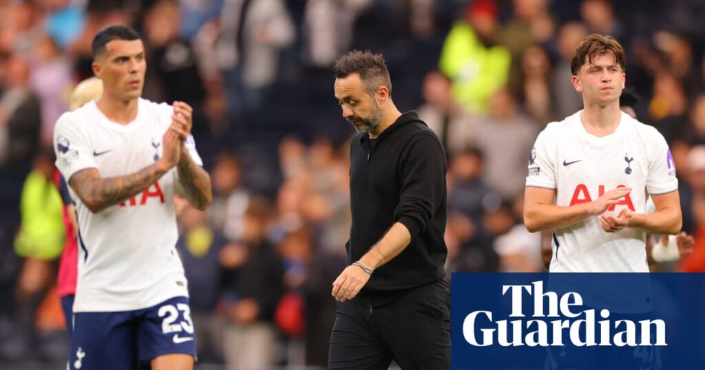 Lavish spending fails to fix Tottenham’s big issue – the lack of a soul or spine | Tottenham Hotspur