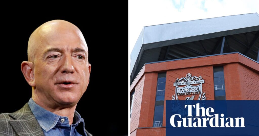 Liverpool owner FSG seals £1.65bn sale of 30% stake to consortium including Jeff Bezos | Liverpool