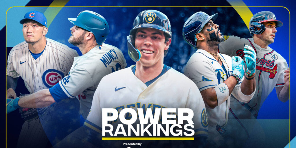 MLB Power Rankings for the week of August 23, 2026