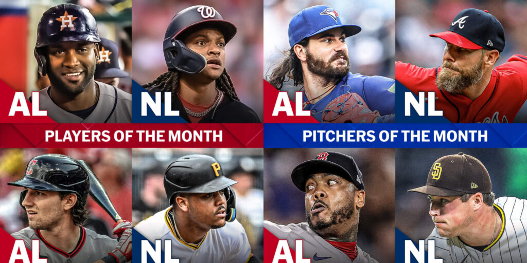 MLB monthly awards for July 2026
