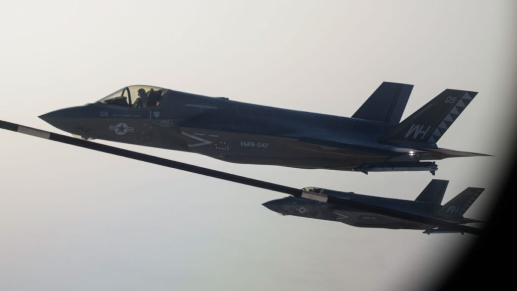 Marine fighter squadron awarded rare Air Force unit citation