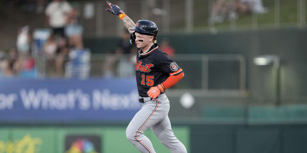 Max Clark hits first Major League home run for Tigers Max Clark hits first Major League home run for Tigers