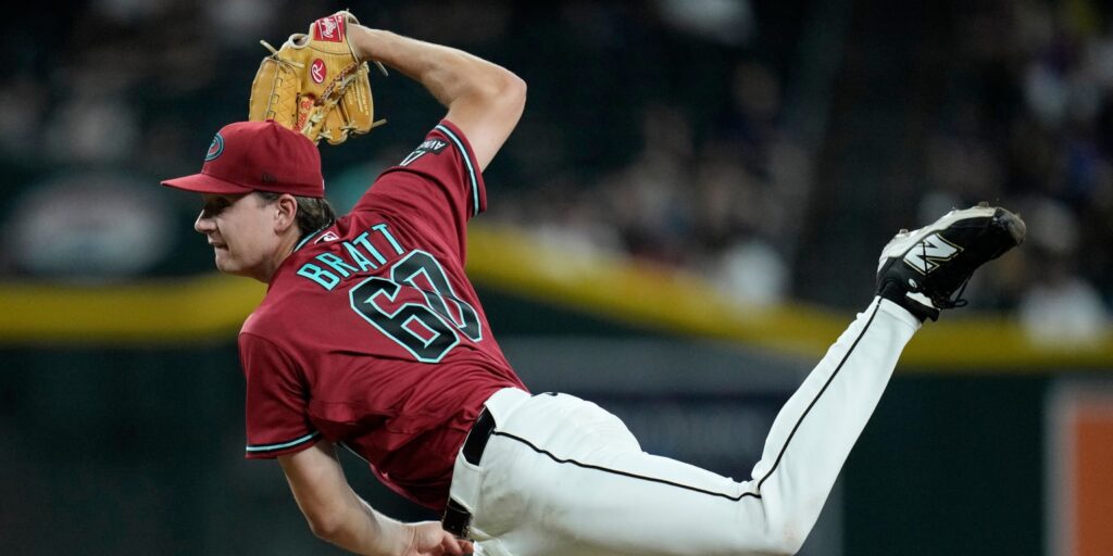 Mitch Bratt outduels Casey Mize for first MLB win over Padres Mitch Bratt outduels Casey Mize for first MLB win over Padres