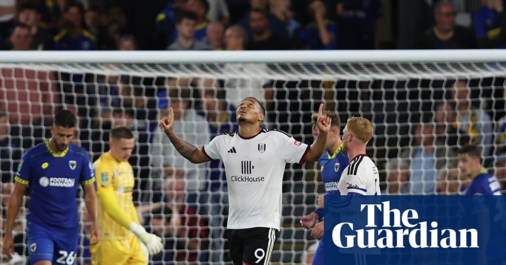 Muniz and García on target in Fulham’s Carabao Cup cruise past Wimbledon | Carabao Cup