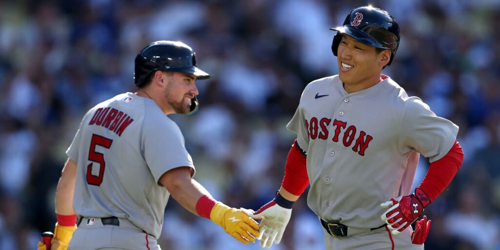 Red Sox sweep Dodgers for first time since 2010